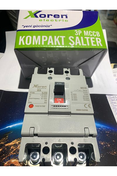 xkoren مفتاح مدمج 3*63 أمبير