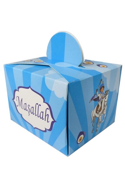 TATLI GÜNLER LOKUMLUK KARTON SÜNNET MAŞALLAH 50 li