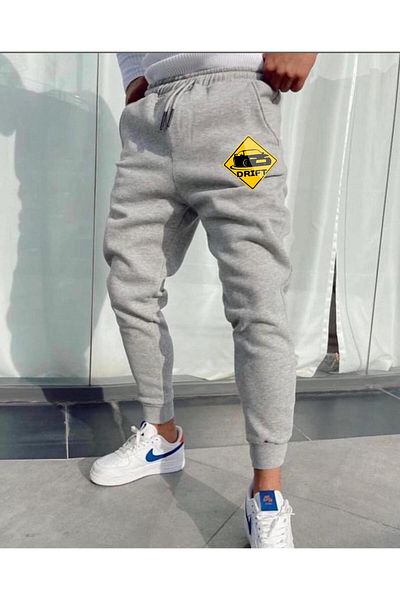 woonkey Χοντρό βαμβακερό Unisex αθλητικό κοστούμι - Ελαστικό κάτω και εσωτερικό