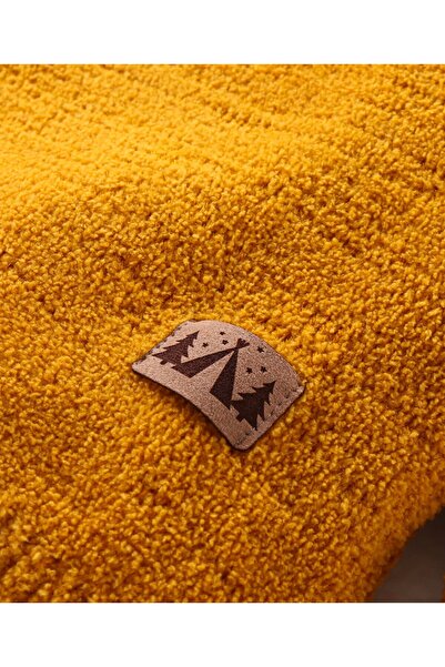 Babyhug Babyhug Knitted Full Sleeves Solid Color Sweater - Mustard