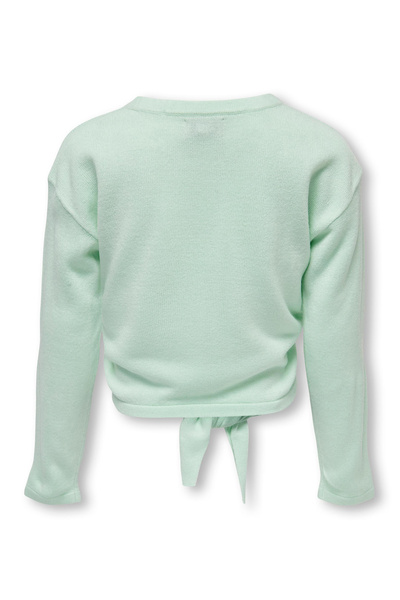 Only Kids Blouse with Knot - Mist Green