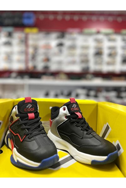 Cool London Black-Red Color Children's Boots
