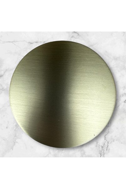 İSAOĞLU YAPI Mat Gold Lavabo Gideri Mat Gold Pop Up Bas Bırak Sifon Pirinç Ma...