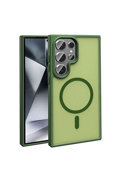 Hatreds Galaxy S24 Ultra Kılıf Magsafe Şarj Özellikli Mat Arka Yüzey Hatreds ...