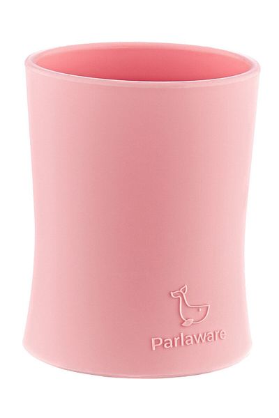 Parlaware Pink Soft Silicone Drinking Cup - Easy Grip