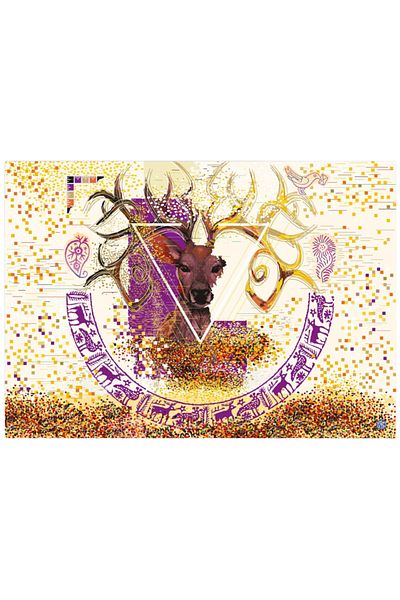 Point Plus Fortune Deer puzzle 300pcs