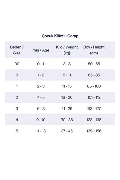 Penti Penti Patterned Thick Cotton Pantyhose