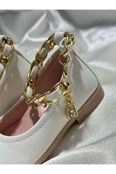 Görkem bebe ayakkabı ve tekstil Girl's Ankle Stone Ballet