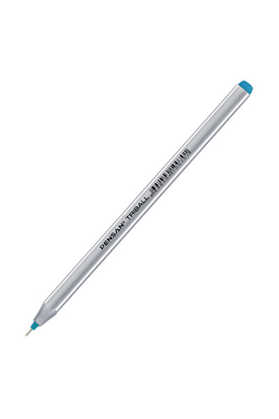 Pensan Ballpoint Pen Triball 1.0 mm Ball Tip Light Green 12 Li 1003