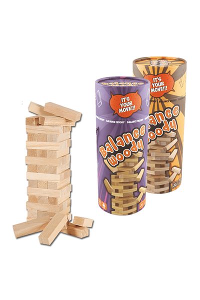 Point Plus BALANCE WOODY / ROLL BOX (54 PIECES)