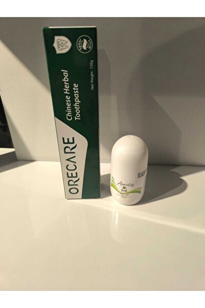 Oracare Tiens Bitkisel Diş Macunu ve Aprotie Fresh Roll-On Deodorant