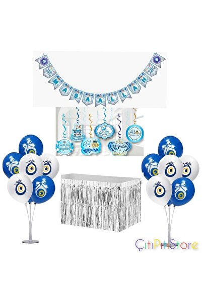 Ezgi Party Store Εορτασμός Πολυτελούς Σαρανταλήγου - Σετ Σχεδίασης με βάση μπαλονιών