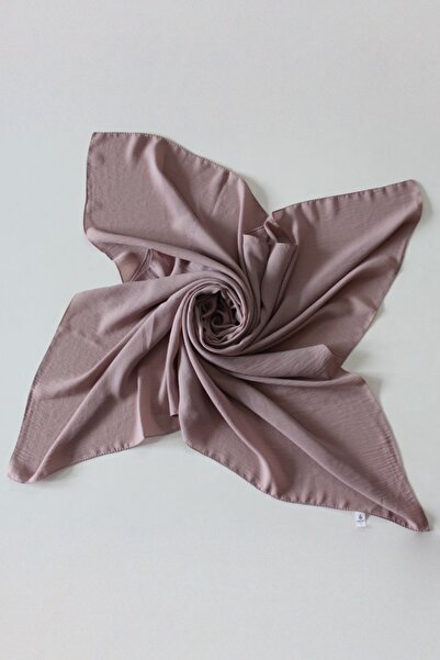 Valino 110x110 Aerobin Caz Великий шарф - Блідо-рожевий