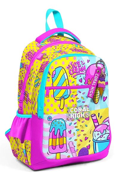 Coral High Ice Cream Bag for School - 23645