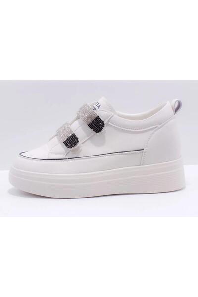 Guja 24K313-1 Жіночі кросівки з натуральної шкіри на високій підошві - Спорти...