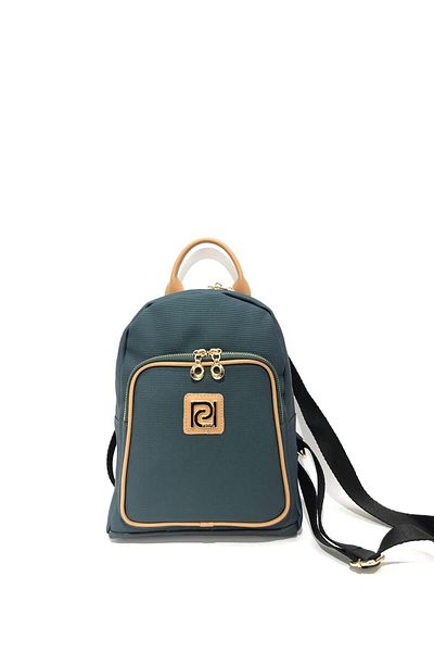 Piedra Khaki Tan Double Color Fabric Material Backpack