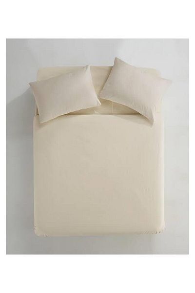 Clasy Double 100% Cotton Ranforce Fitted Sheet 2 Pillowcases 160 X 200