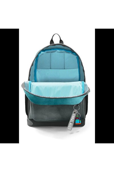 Coral High Kids Turkuaz Gri Batik Okul Sırt Çantası 23768