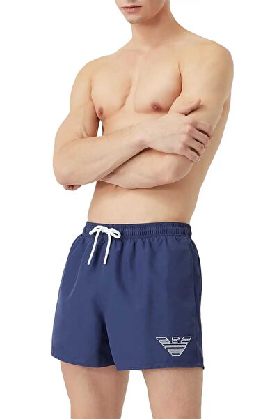 Emporio Armani Erkek Deniz Şortu Lacivert