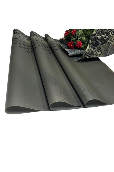 weloveis Yellow and Black Colored''Nostalgic Lace'' Flower Bouquet Paper - Matte Opp-55X55Cm-10 Sheets