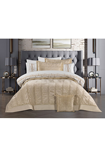 GOLDROOM Home VERONA NAKIŞLI ÇEYİZ SETİ 8 PARÇA