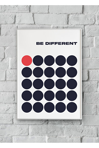 TREND "Be Different" Poster Tablo