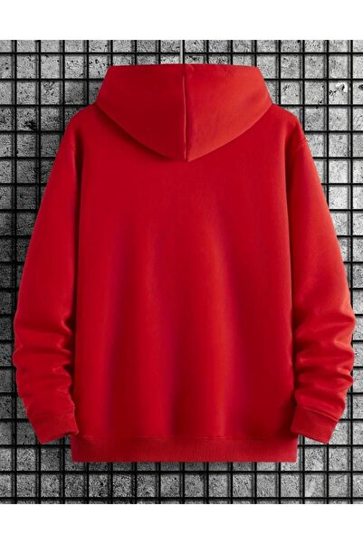 caddekombin Big Smiling Face Emoji 2 Thread Raster Pocket Hooded Sweatshirt