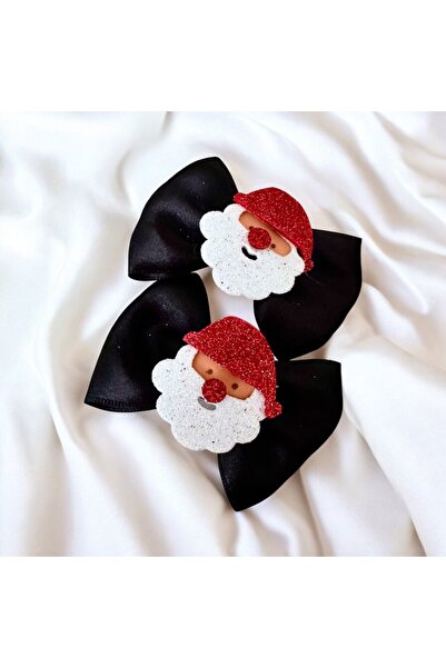 alsaccessories Fetă Mid-Glitter Moș Crăciun Termică Double Anul Nou Agrafă, A...