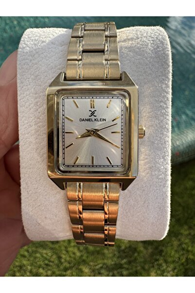 Daniel Klein Dkf.2315a Yeni Trend Gold Renk Köşeli Kadın Kol Saati