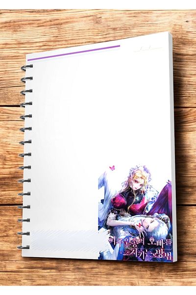 nihonwosekai Roxana Manhwa Anime A5 Size Spiral Notebook 50 Sheets