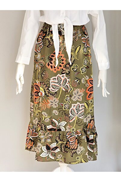 ENDAMIM FUSTA DE VISCOZ CU DETALIU DE NAST