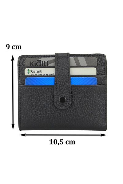 TB Terzi Bey Γνήσιο δέρμα Unisex Slim Καφέ Πορτοφόλι