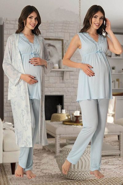 by İGP Set de pijamale de maternitate din bumbac