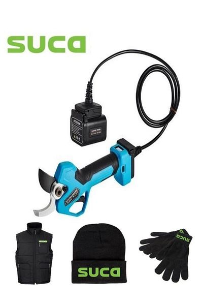 Suca 8612Aa 45mm Pruning Shears with Vest + Beanie + Gloves Gift