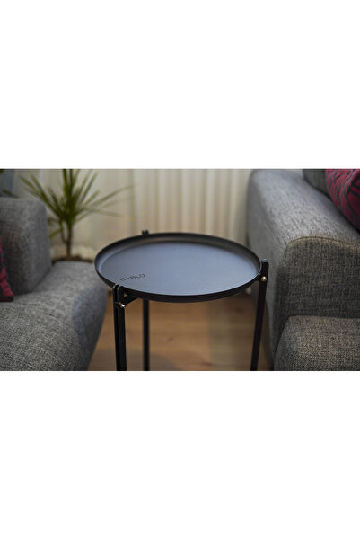 bablo SEHPA / BABLO SEHPA TEPSİLİ SEHPA NO1*Q35*55  SİYAH