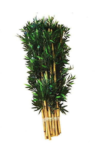 Genel Markalar 12 Adet Bir Demet Yapay Bambu Ağacı 1 Metre Boyunda Bamboo Çiçek