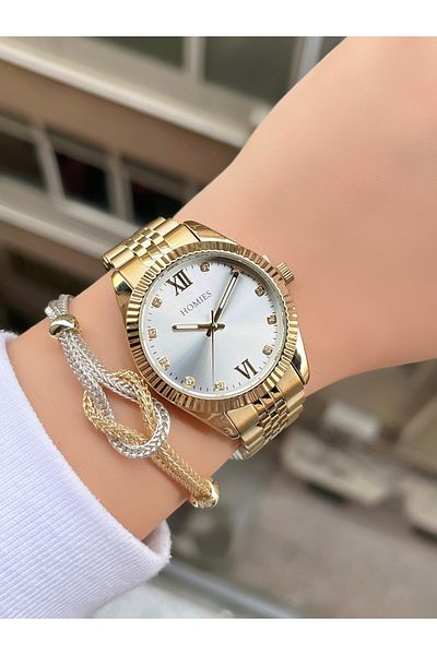 Homies Women's Wristwatch - Original Product - Bracelet Gift - 3 Atm Waterproof