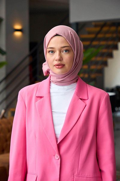 İpekhan Απλό μοτίβο Voile Wrap Cherry Blossom Voile Silk Wrap - 9800-29