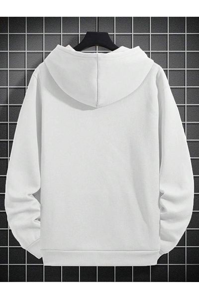 MODASHOT Φούτερ Unisex Boston με στάμπα, ράστερ εσωτερικά και κουκούλα
