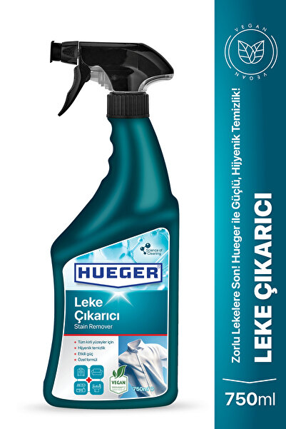 Hueger Vegan Leke Çıkarıcı – Köpük & Sprey Başlıklı, Kumaş Ve Yüzey Leke Çözücü, 750 ml