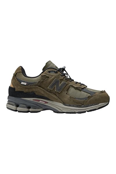 New Balance M2002RDN SCARPE LIFESTYLE UNISEX - MTZ - LEATHER / TEXTILE / OTHER - DARK MOSS