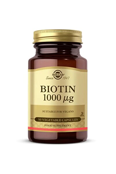 Solgar 50 Capsules Biotin 1000 Mcg