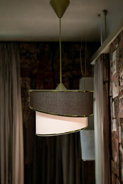 Göksu Lighting Cake Model Tight Folded Pendant Chandelier