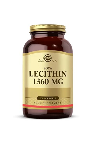 Solgar Soya Lecithin 1360 Mg 100 Capsules