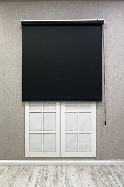 mep mekanik Stor Perde İthal Mat Polyester Siyah