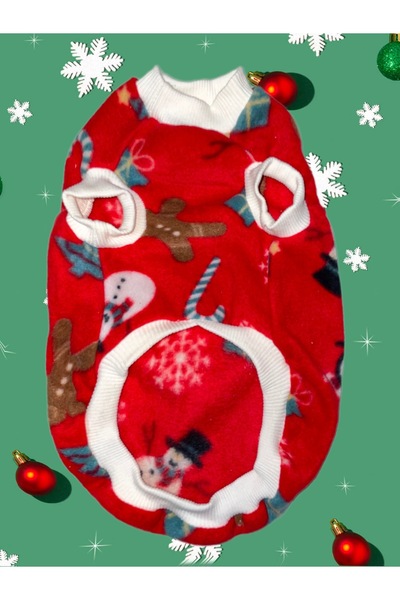 Yılbaşı Desenli Polar Atlet