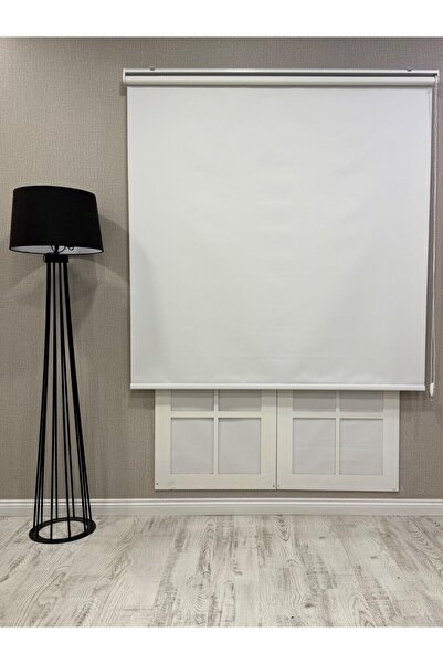 mep mekanik %100 Işık Geçirmez Blackout Stor Perde Beyaz