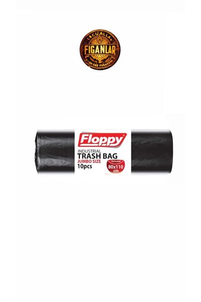 figanlar ambalaj 80X110 cm Jumbo Size 300 Gr Garbage Bag 10' Lu 1 Pack