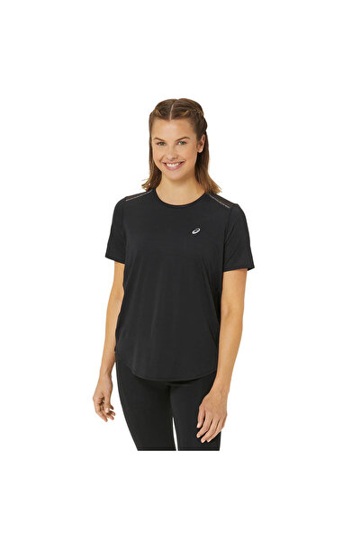 Asics Road Ss Top Kadın Siyah Kısa Kollu Tshirt 2012C969-001