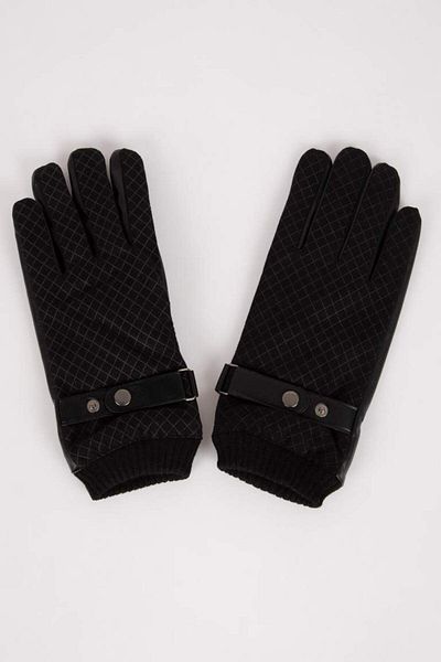DeFacto Herrenhandschuhe aus Kunstleder L9308AZ24WN